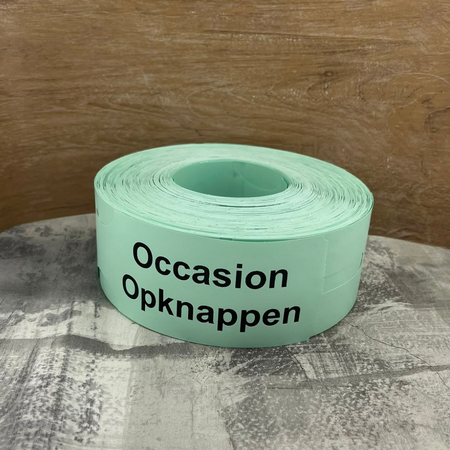 CombiCraft HDPE sleufetiketten 273.5x59mm met eigen ontwerp - 100 etiketten