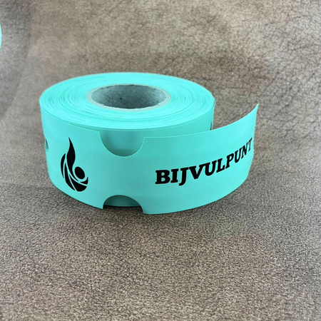 HDPE Sleufetiketten 260x50mm met eigen ontwerp - 100 etiketten