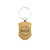 CombiCraft Houten sleutelhanger schild met logo