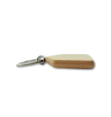 CombiCraft Houten sleutelhanger huis 35x45mm met logo - per stuk