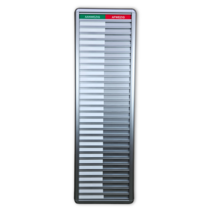 Aanwezig-Afwezig bord 30 personen