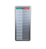 CombiCraft Aluminium aanwezigheidsbord met Aanwezig-Afwezig voor 20 personen - per stuk