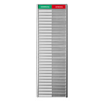 Aanwezig-Afwezig bord business 30 personen