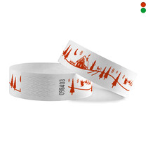 Kerst Tyrex polsbandjes - 100 stuks