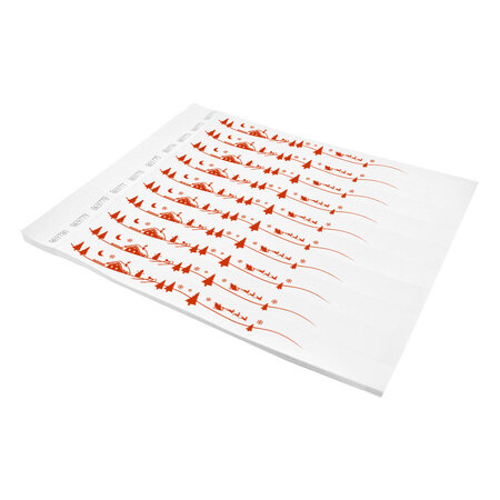 CombiCraft Kerst Tyrex polsbandjes - per 100 stuks