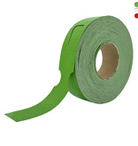 Blanco sleufetiketten 297x48mm met metaaldetectie op rol - per 500 etiketten