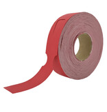 Blanco sleufetiketten 297x48mm met metaaldetectie op rol - per 500 etiketten