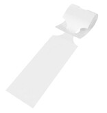 CombiCraft Blanco HDPE sleufetiketten 400x75mm wit - per 250 etiketten