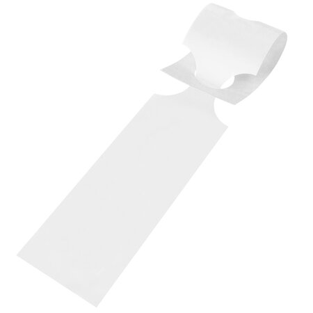 CombiCraft Blanco HDPE sleufetiketten 400x75mm wit - per 250 etiketten