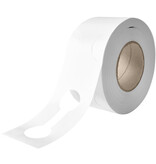 CombiCraft Blanco HDPE sleufetiketten 400x75mm met afscheurstrook wit - per 250 etiketten