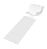 CombiCraft Blanco HDPE sleufetiketten 400x75mm met afscheurstrook wit - per 250 etiketten