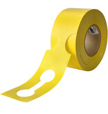 CombiCraft Blanco HDPE sleufetiketten 400x75mm geel - per 250 etiketten