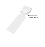 CombiCraft Blanco HDPE sleufetiketten 400x75mm wit - per 250 etiketten