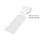 CombiCraft Blanco HDPE sleufetiketten 400x75mm met afscheurstrook wit - per 250 etiketten