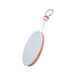 CombiCraft Blanco drijvende sleutelhanger 50x90mm wit-oranje - per stuk