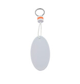 CombiCraft Blanco drijvende sleutelhanger 50x90mm wit-oranje - per stuk
