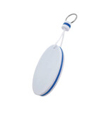 CombiCraft Blanco drijvende sleutelhanger 50x90mm wit-blauw - per stuk