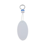 CombiCraft Drijvende sleutelhanger 50x90mm eigen ontwerp wit-blauw - per stuk