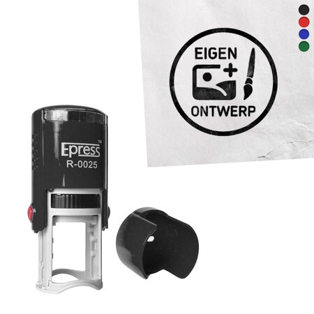Stempel Ø25mm met eigen ontwerp - per stuk
