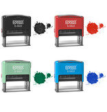 Stempel 58x22mm met eigen tekst - per stuk