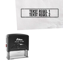Stempel 45x10mm eigen tekst
