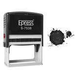 CombiCraft Stempel 75x38mm met eigen tekst - per stuk