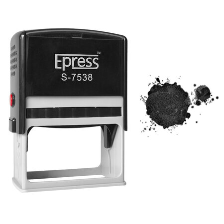 CombiCraft Stempel 75x38mm met eigen tekst - per stuk