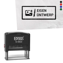 Stempel 58x22mm eigen ontwerp