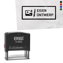 Stempel 58x22mm eigen ontwerp