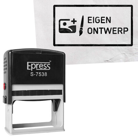 CombiCraft Stempel 75x38mm met logo - per stuk