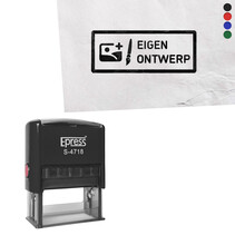 Stempel 47x18mm eigen ontwerp