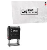 CombiCraft Stempel 27x10mm maken met eigen ontwerp - per stuk