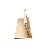 Bureau naambordje Dex 178x34mm goud - per stuk