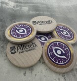 CombiCraft Houten munten Ø50mm met jouw eigen ontwerp - per 100 stuks