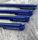 CombiCraft Blauwe pennen bedrukt met eigen tekst - 10 stuks