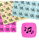 CombiCraft Plastic breekmunten muziek - 100 stuks