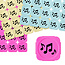 CombiCraft Plastic breekmunten muziek - 100 stuks
