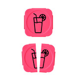 CombiCraft Plastic breekmunten frisdrank - 100 stuks