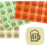 CombiCraft Plastic breekmunten bierpul - 100 stuks