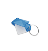 Restpartij openklapbare sleutellabels blauw - 41 stuks