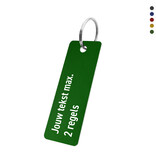 CombiCraft Aluminium sleutellabel 70x25mm met tekst - per stuk