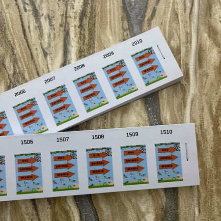 CombiCraft Genummerde consumptiebonnen bedrukken met eigen ontwerp in full colour - per 1000 bonnen