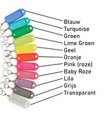 CombiCraft Openklapbare sleutellabels 60 x 22 mm met wartel - per stuk