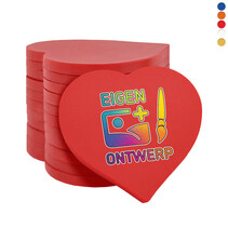 Bedrukte munten plastic 40x40mm - 100 stuks