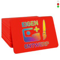 Bedrukte munten plastic 85x55mm - 100 stuks