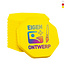 CombiCraft Plastic bedrukte achthoek munten met jouw eigen ontwerp 38x38mm - per 100 stuks