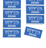 CombiCraft Consumptiebonnen met drankiconen op strip - per 1000 bonnen