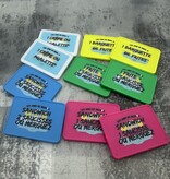 CombiCraft Plastic rechthoek munten 50x35mm met jouw eigen ontwerp - per 100 stuks