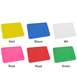 CombiCraft Plastic rechthoek munten 50x35mm met jouw eigen ontwerp - per 100 stuks