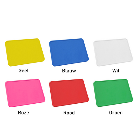 CombiCraft Plastic rechthoek munten 50x35mm met jouw eigen ontwerp - per 100 stuks